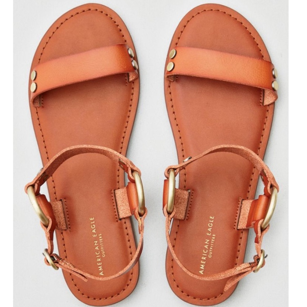 American Eagle Flat Stud sandals NWOT